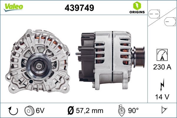 VALEO 439749 Generator