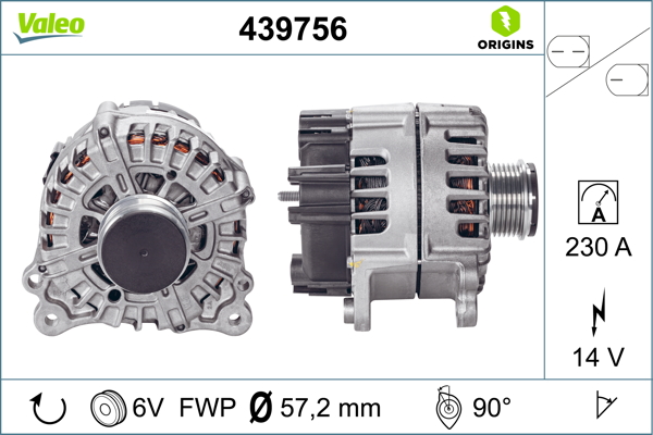 VALEO 439756 Generator