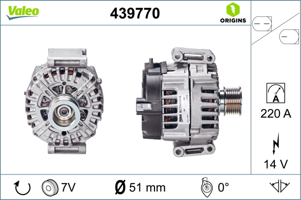 VALEO 439770 Generator