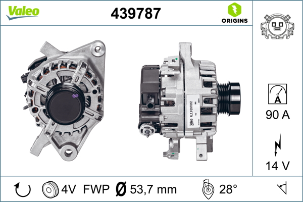VALEO 439787 Generator