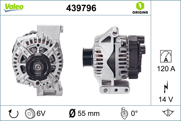 VALEO 439796 Generator