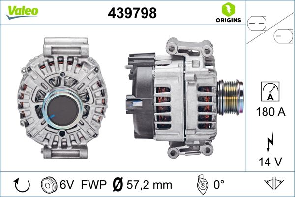 VALEO 439798 Generator