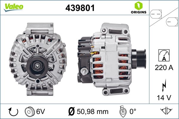 VALEO 439801 Generator