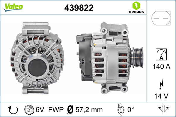 VALEO 439822 Generator