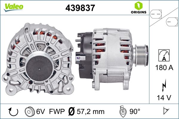 VALEO 439837 Generator