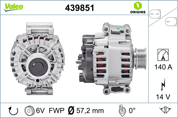 VALEO 439851 Generator