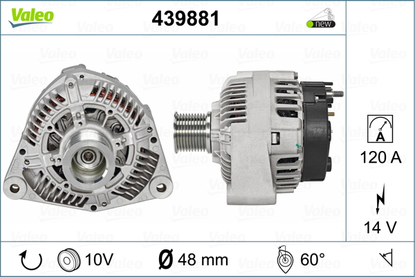 VALEO 439881 Generator
