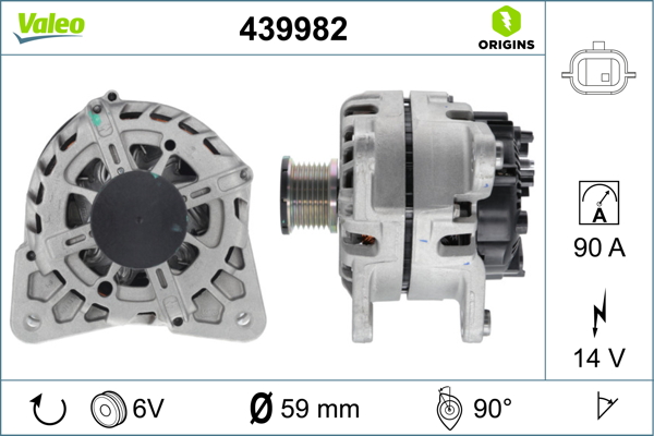 VALEO 439982 Generator