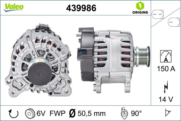 VALEO 439986 Generator