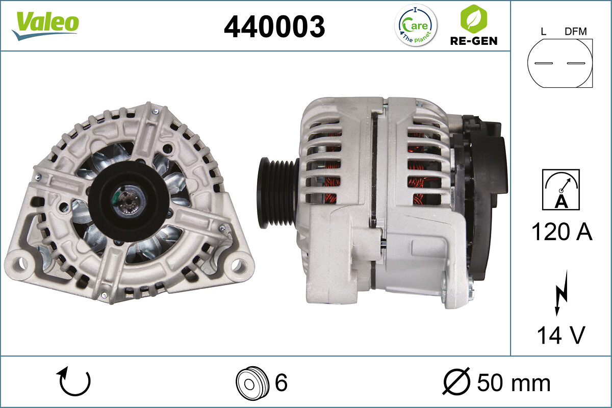 VALEO 440003 Generator