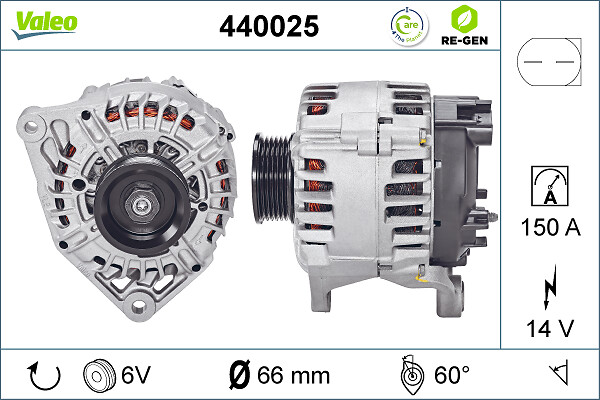 VALEO 440025 Generator