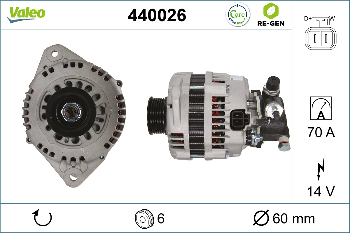 VALEO 440026 Generator
