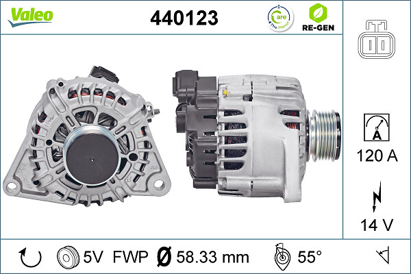 VALEO 440123 Generator