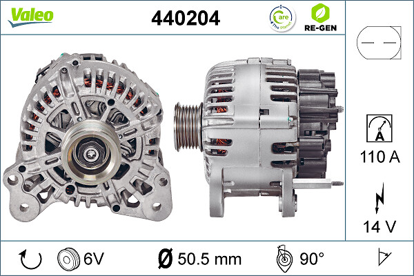 VALEO 440204 Generator