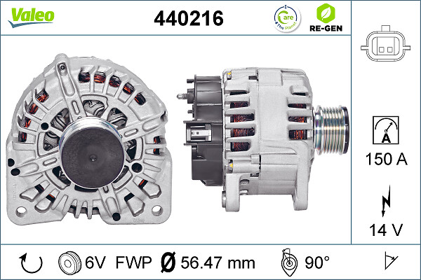 VALEO 440216 Generator