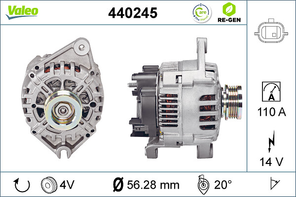 VALEO 440245 Generator