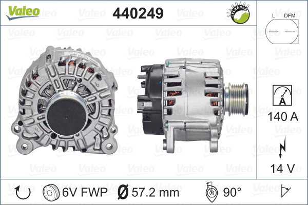 VALEO 440249 Generator