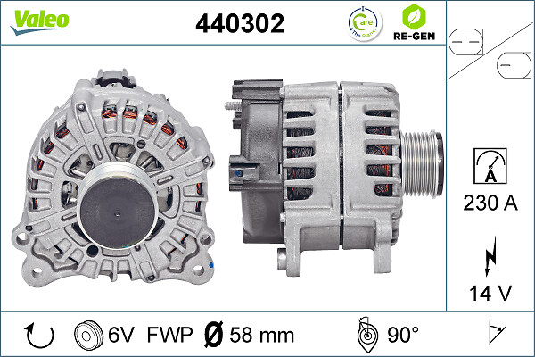 VALEO 440302 Generator