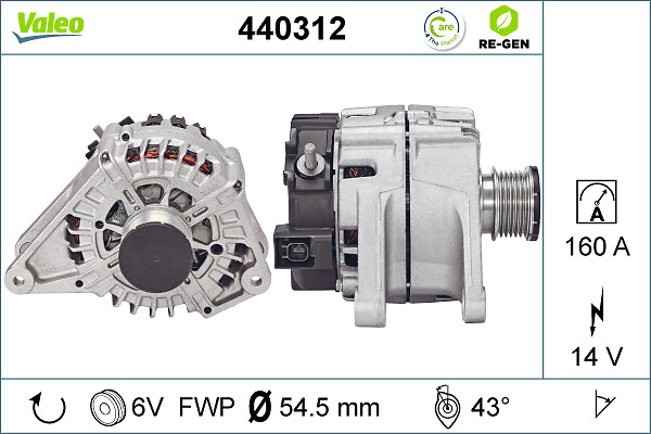 VALEO 440312 Generator