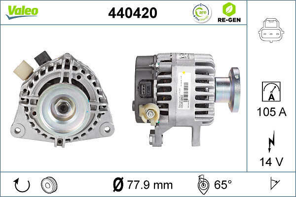 VALEO 440420 Generator