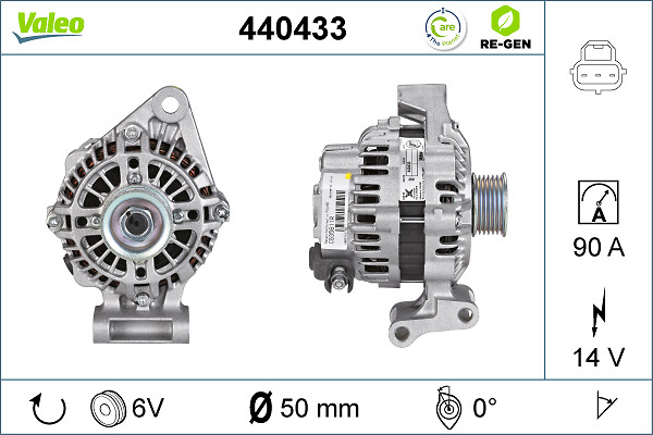 VALEO 440433 Generator