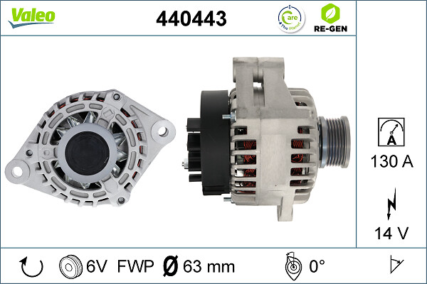 VALEO 440443 Generator