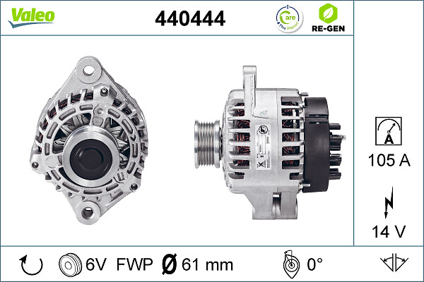 VALEO 440444 Generator