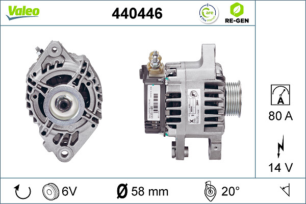 VALEO 440446 Generator