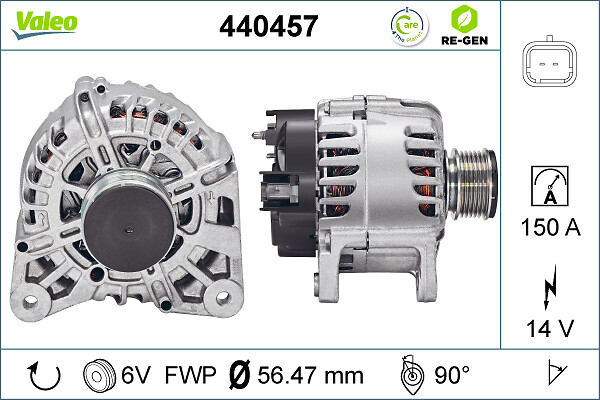 VALEO 440457 Generator