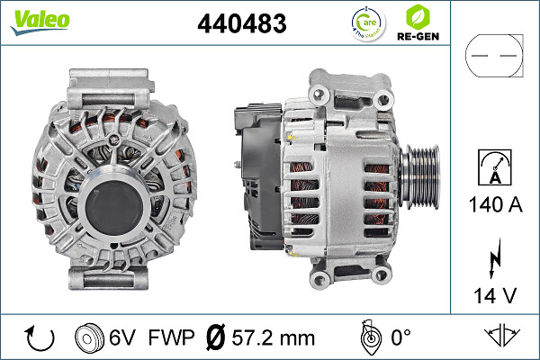 VALEO 440483 Generator