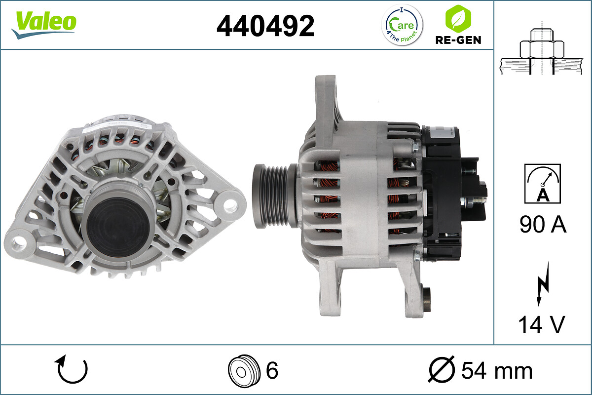 VALEO 440492 VALEO RE-GEN...