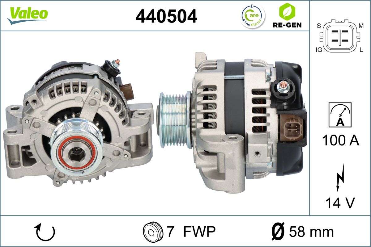 VALEO 440504 Generator
