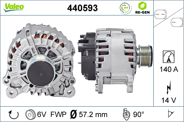 VALEO 440593 Generator