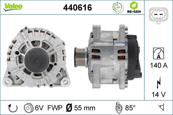 VALEO 440616 Alternatore