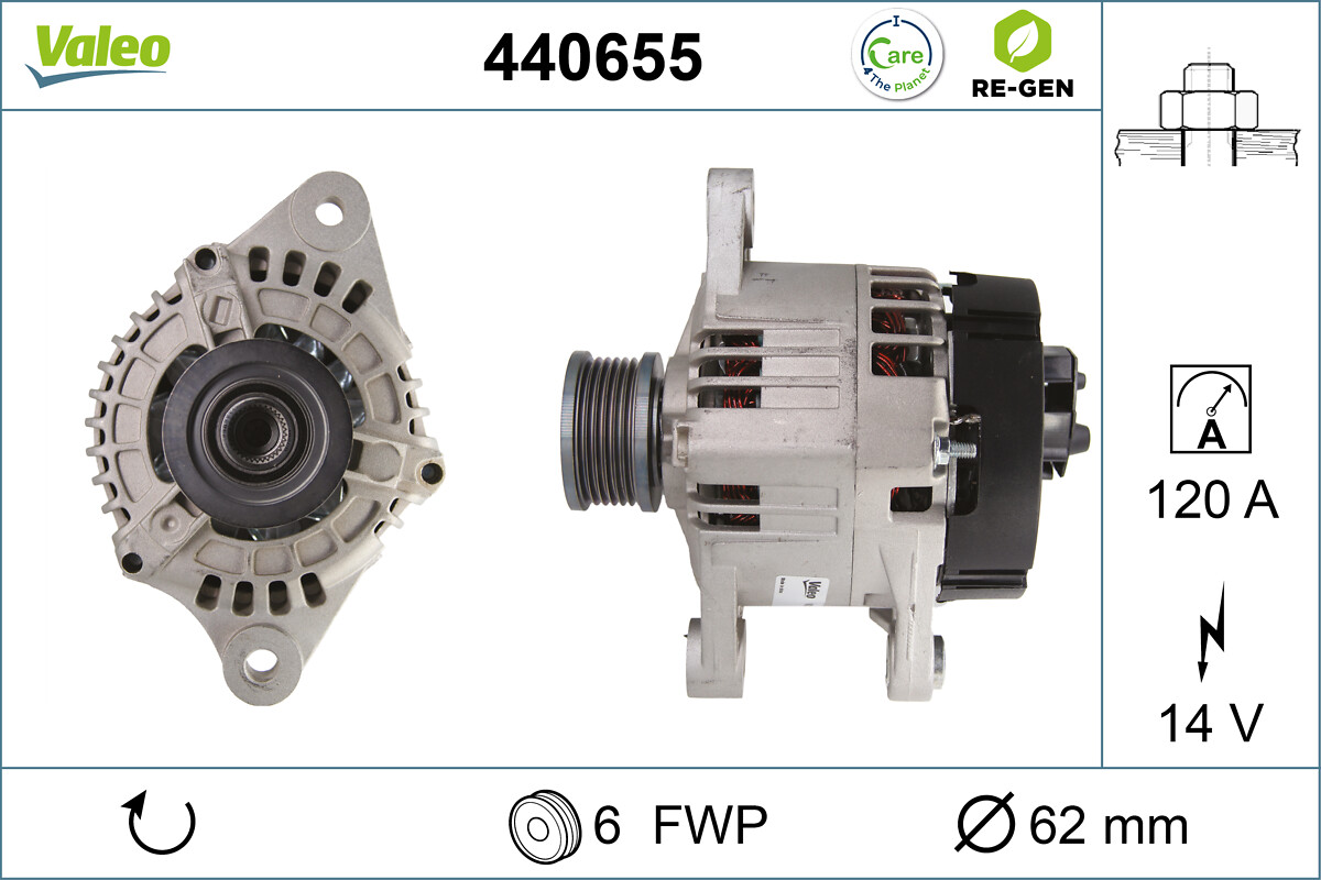 VALEO 440655 Generator
