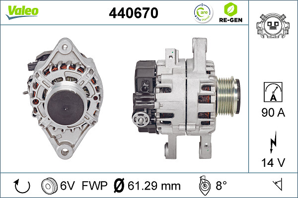 VALEO 440670 Generator
