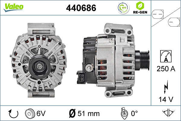 VALEO 440686 Generator