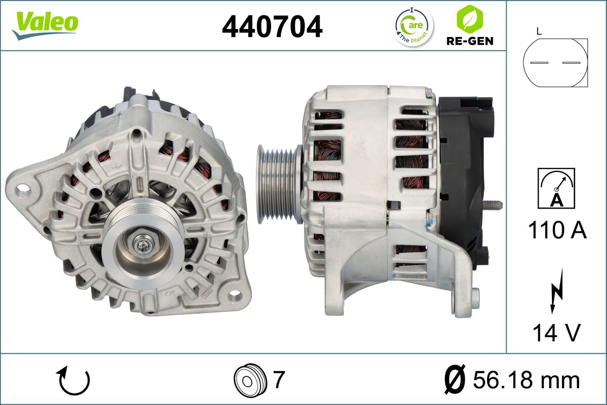 VALEO 440704 Generator