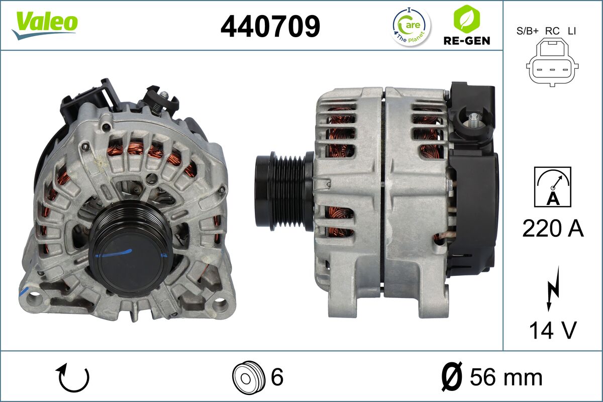 VALEO 440709 Generator