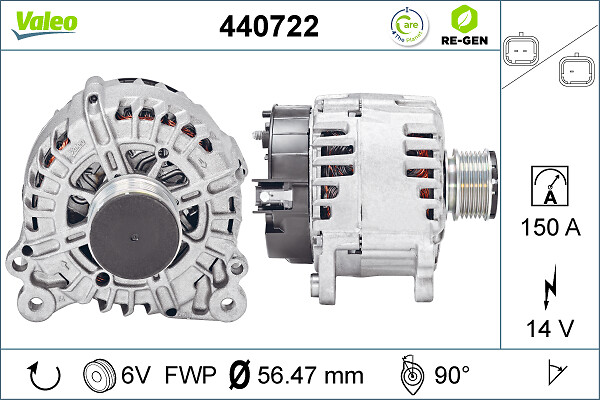 VALEO 440722 Generator