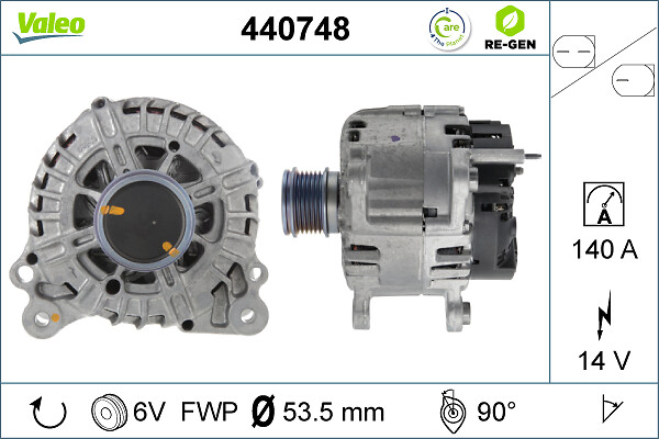 VALEO 440748 Generator