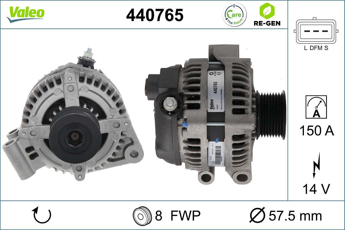 VALEO 440765 VALEO RE-GEN...