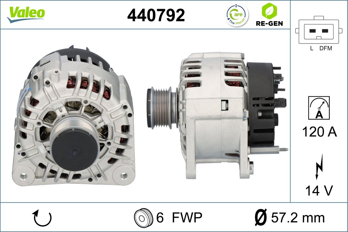 VALEO 440792 Generator