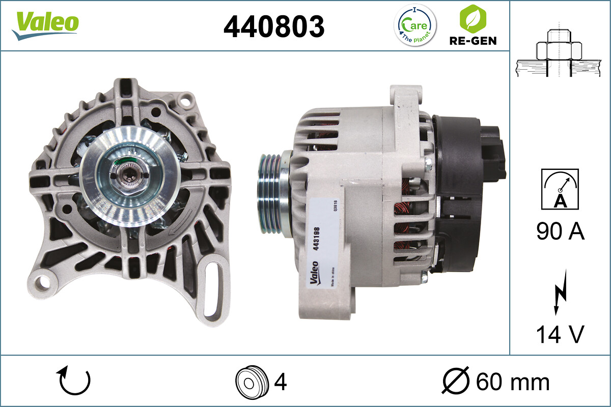 VALEO 440803 Generator