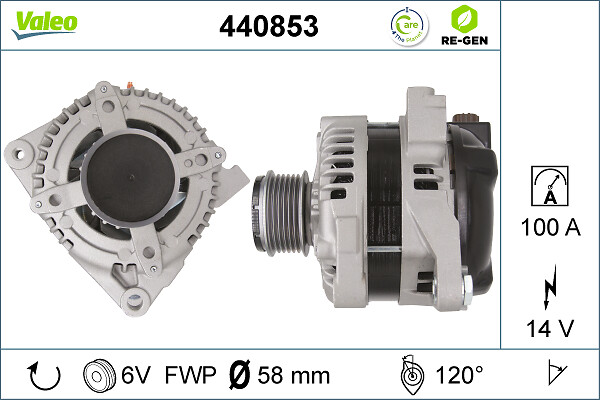 VALEO 440853 Generator
