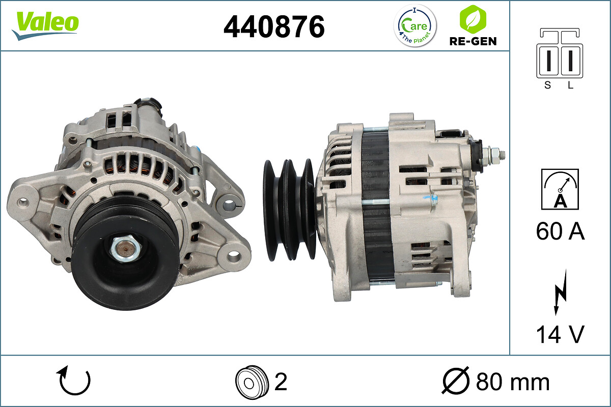 VALEO 440876 Generator