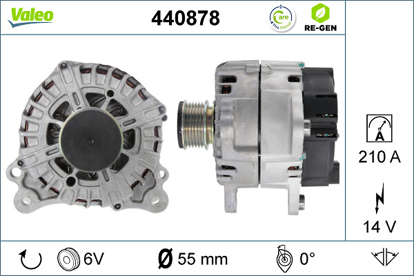 VALEO 440878 Alternatore