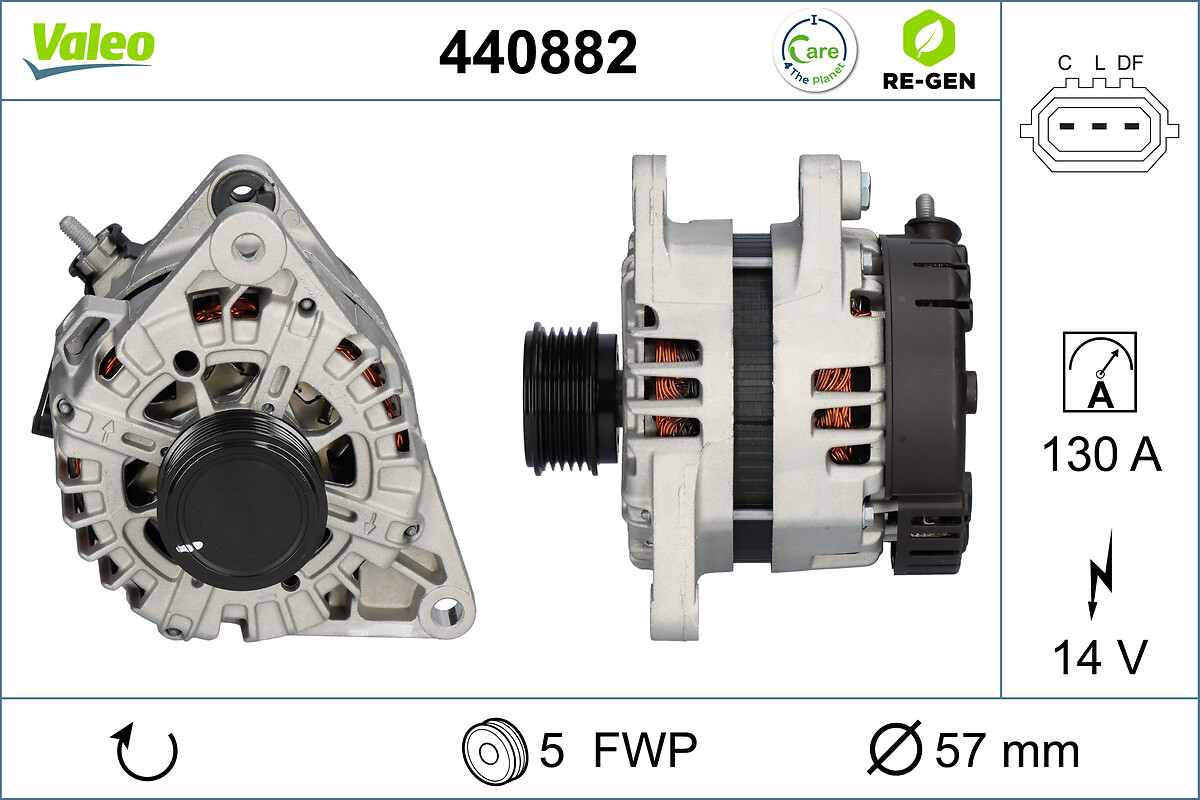 VALEO 440882 Generator