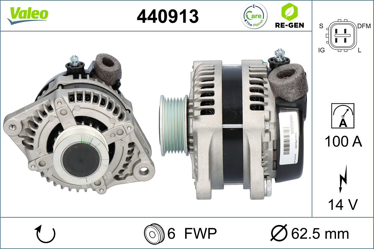 VALEO 440913 Generator
