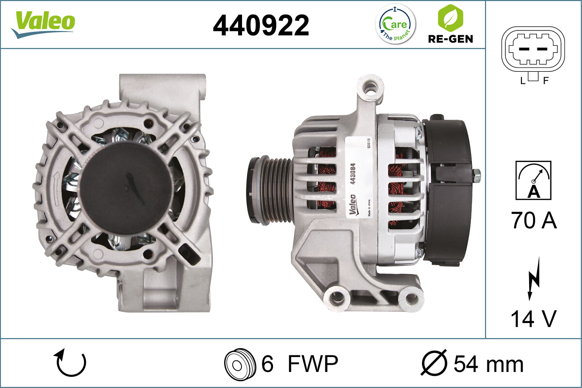 VALEO 440922 Generator